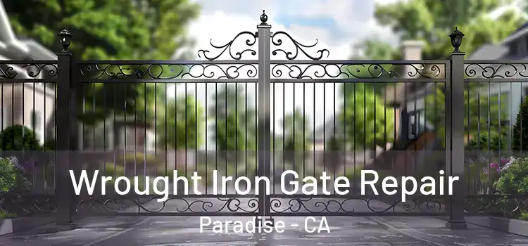 Wrought Iron Gate Repair Paradise - CA